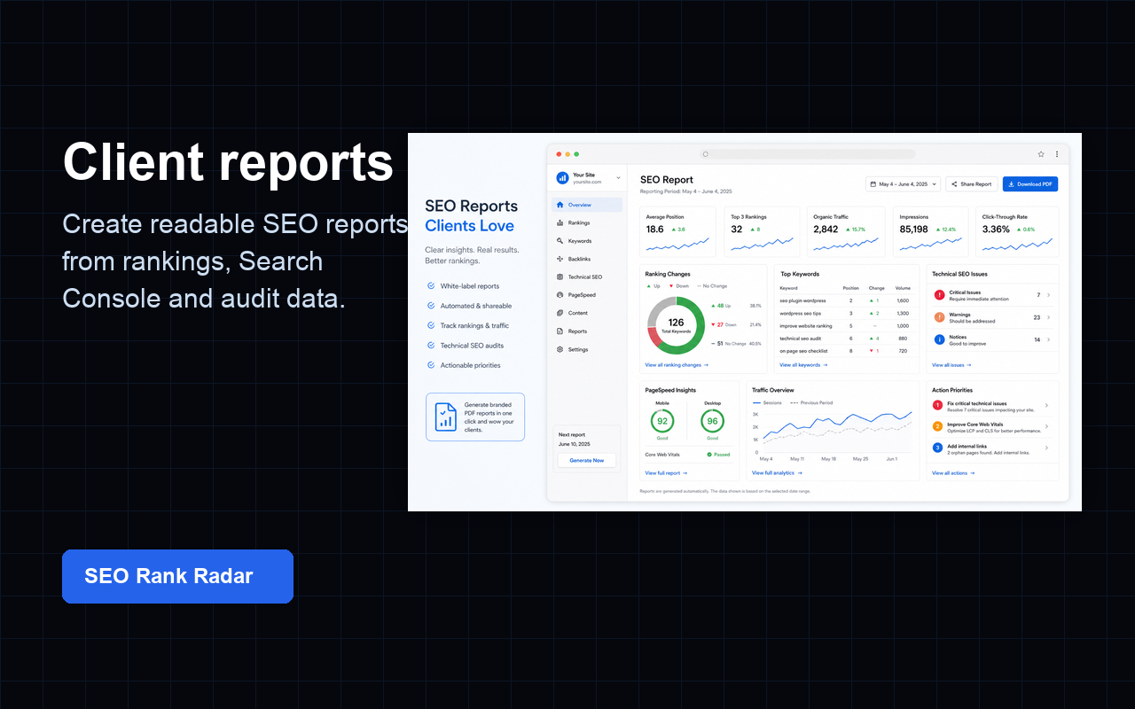 Client reports