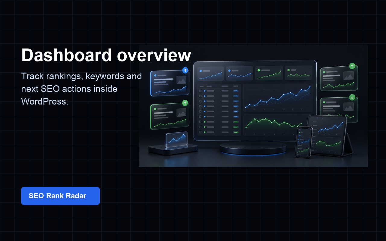 Dashboard overview